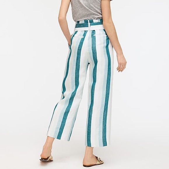 J. Crew | Cabana Stripe Linen Pant - Picture 3 of 4